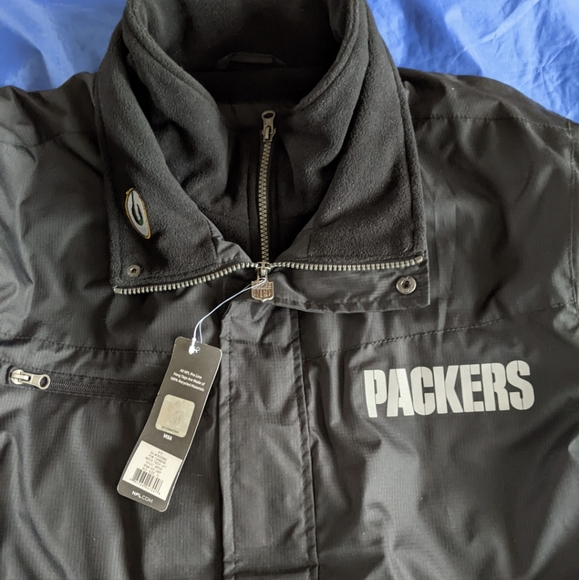 NFL Green Bay Packers Tech Jacket NWT - Picture 5 of 5
